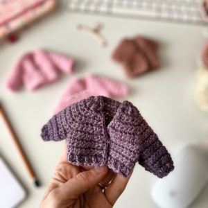 Mochi cardigan crochet pattern