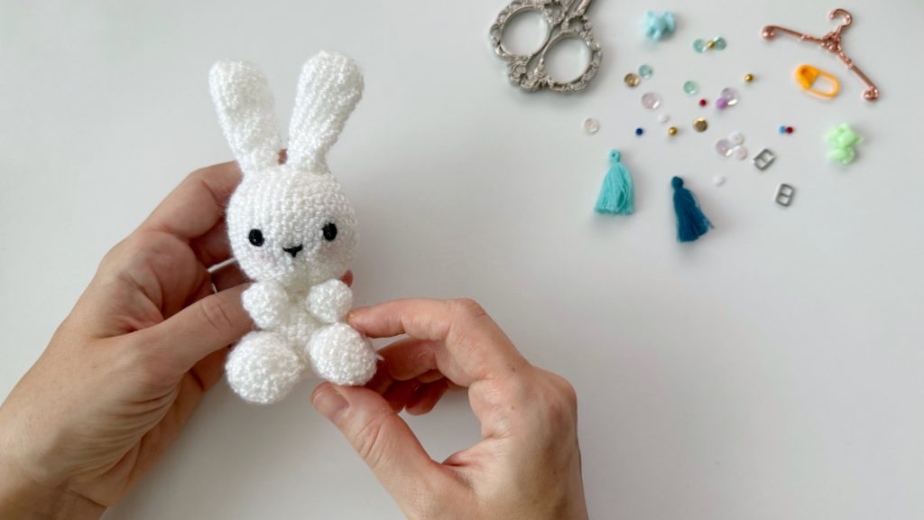 first amigurumi bunny