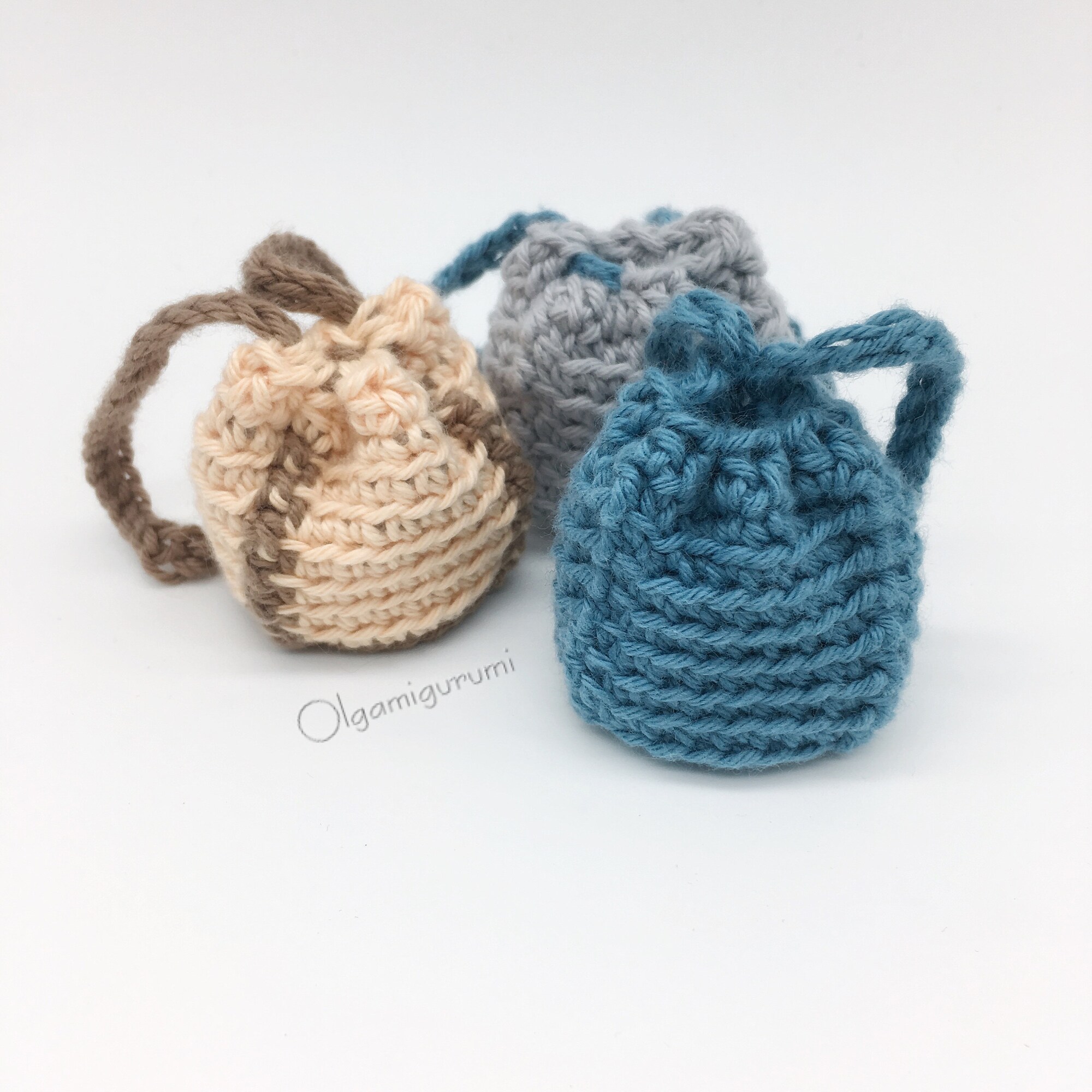 Bonus mini backpack crochet pattern